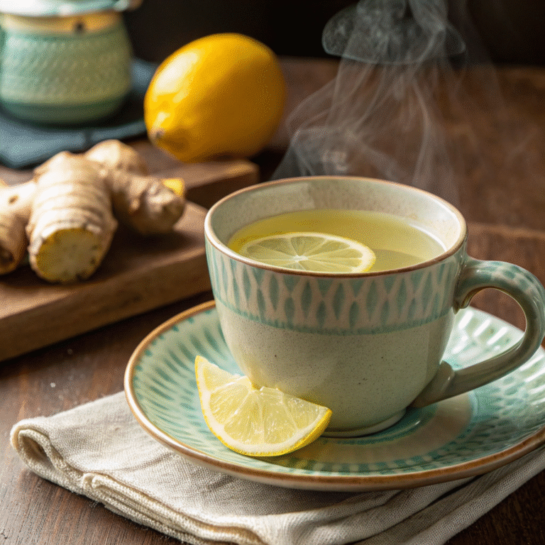 🔥 The Lemon, Ginger & Cayenne Kickstart
