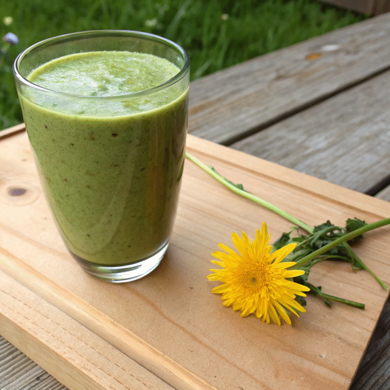 🌼 Dandelion Greens Detoxifier