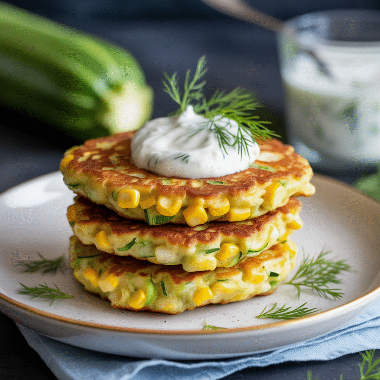 🥒🌽 Zucchini-Corn Fritter Magic: The Crispy, Cheesy, Weeknight Hero