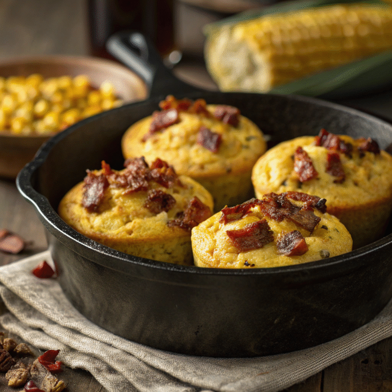 🥓🌽 Bacon-Corn Muffin Madness: Your New Brunch Hero