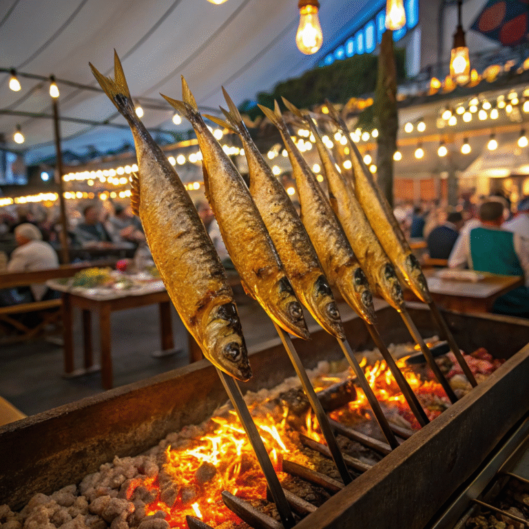 ๐๐ฉ๐ช Bavarian Street Food on a Stick: Meet Steckerlfisch