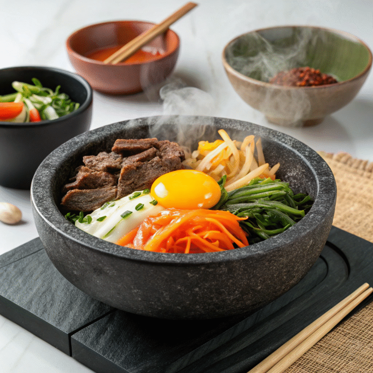 🔥 Sizzling Seoul Bowl: Beef Bibimbap That Mic Drops