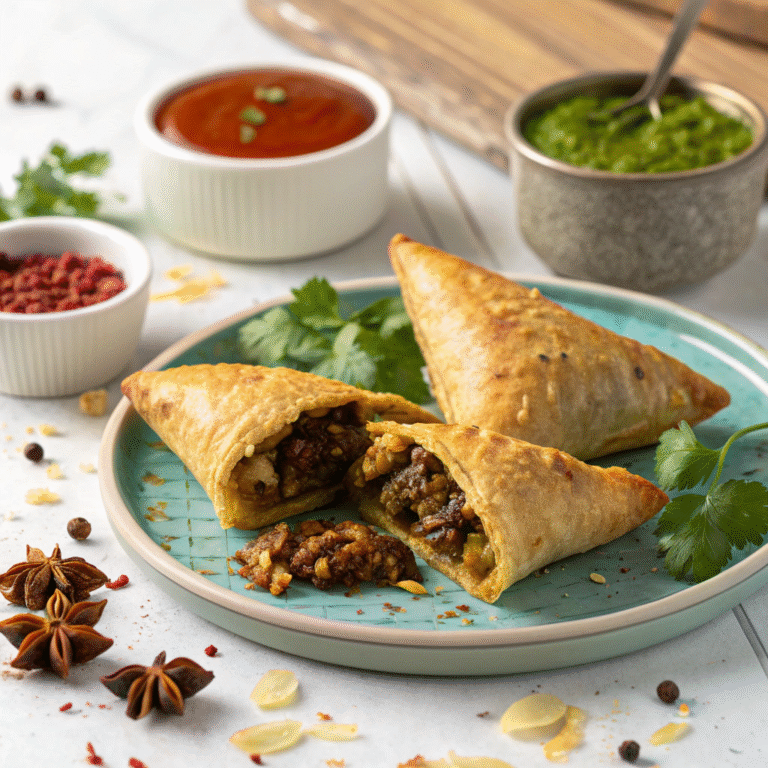 🥟 Beefy Pocket Rockets: Samosa-Style Hand Pies 🚀
