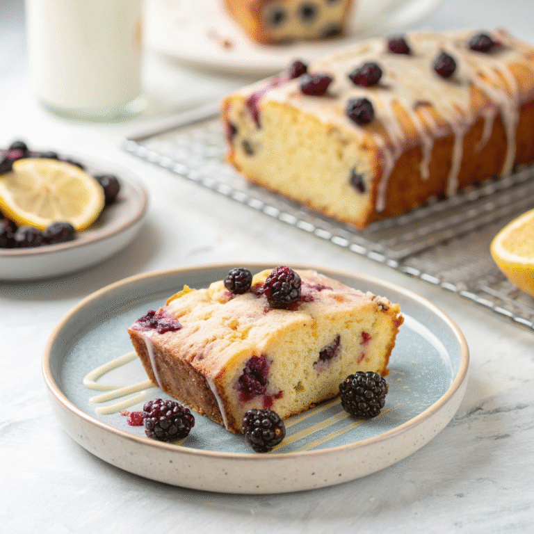 ๐ซโจ Blackberry Bliss in a Loaf Pan