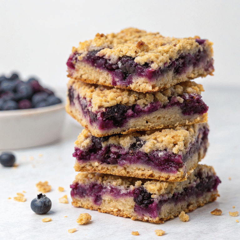 🫐🚀 Blueberry-Oat Blast-Off: Wild Blueberry & Oat Bars