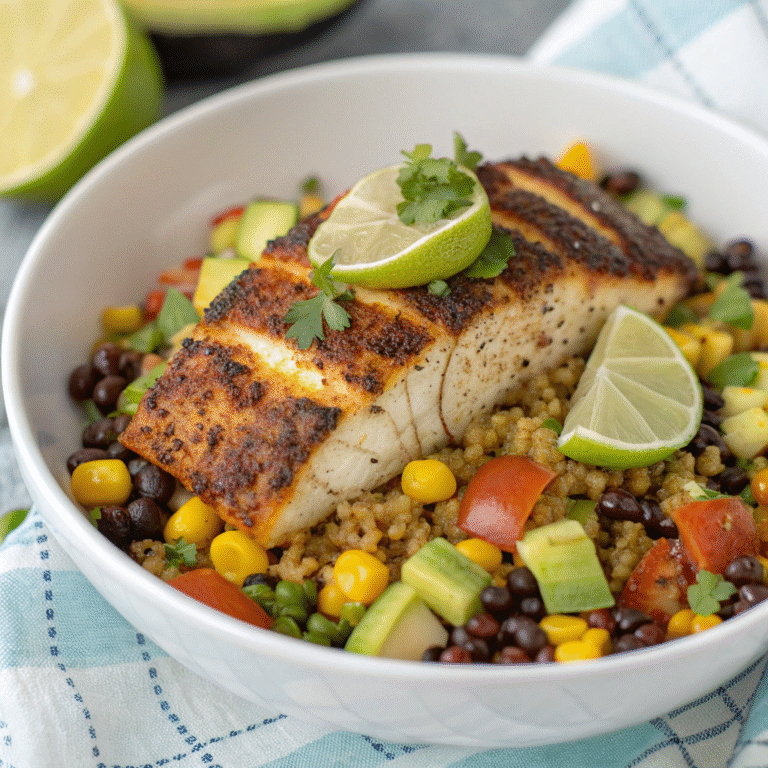 🌶️ Cajun Cod & Quinoa Fiesta: Why Your Dinner Needs This Now