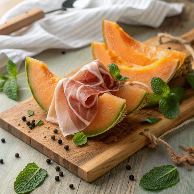 🍈🥓 Cantaloupe + Prosciutto: The Sweet-Salty Power Duo You Didn’t Know You Needed