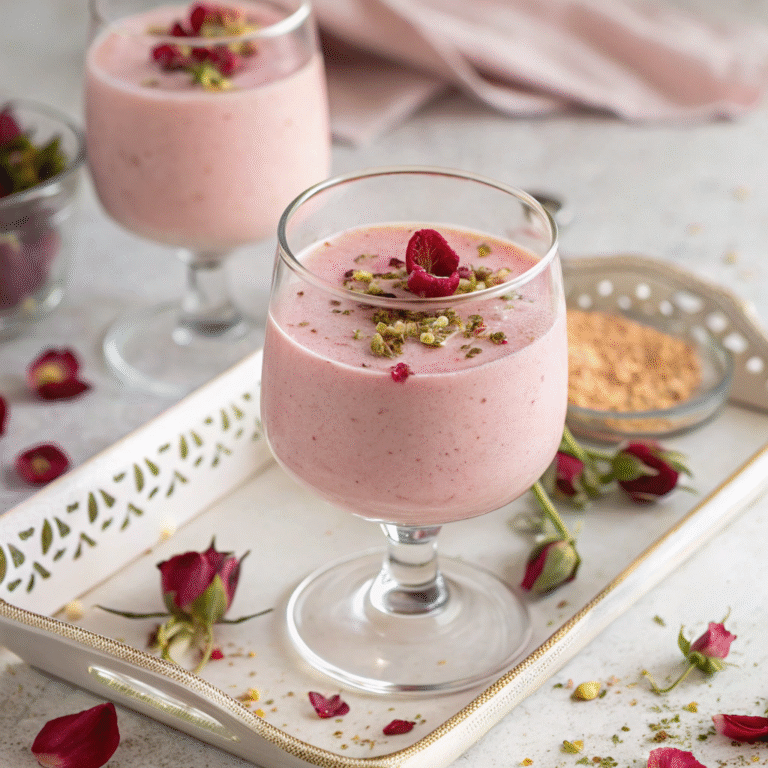 🌹💫 Cardamom Rose Dream: Your New Go-To Smoothie