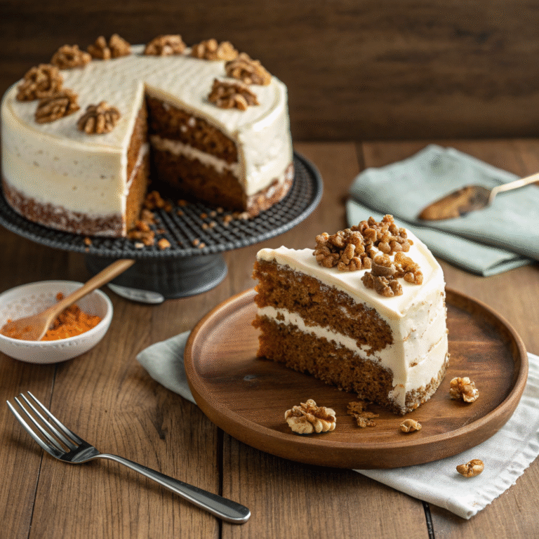 🥕 Carrot Cake Comeback: The Classic You Can’t Mess Up