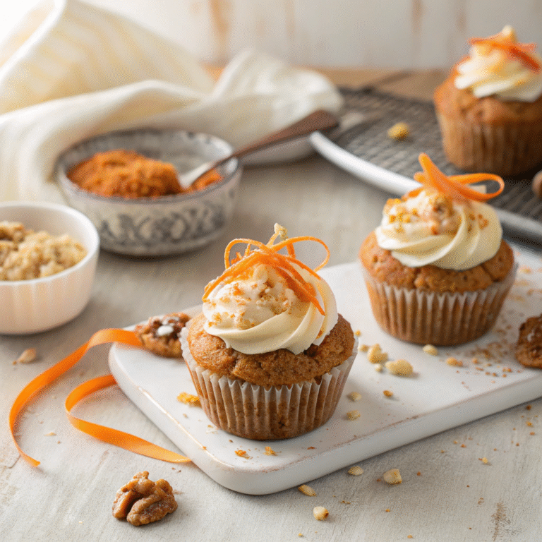 🥕 Carrot Cake Muffins: Dessert? Breakfast? Why Not Both!
