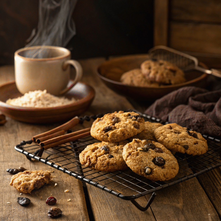 🍪 Cozy Oatmeal Hug: The Ultimate Chewy Oatmeal Raisin Cookie