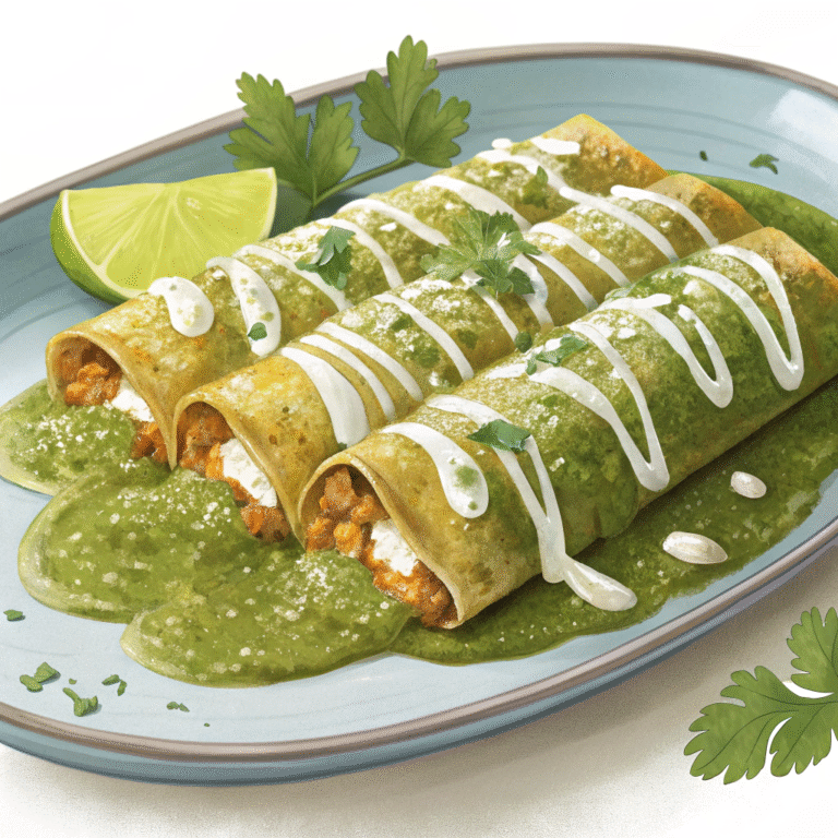 🌟 Chicken Enchiladas Verde: Your Weeknight Hero 🦸♂️