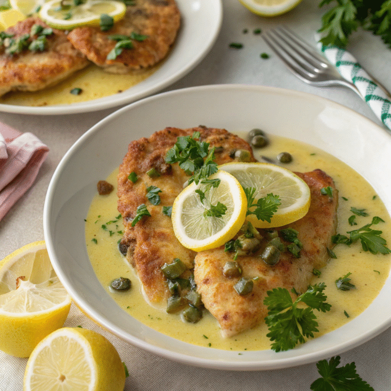 🐔 Zesty Chicken Francese: Lemon-Butter Superstar