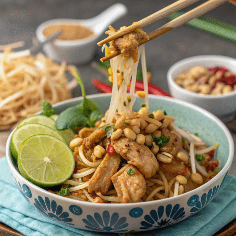 ๐ฅ Chicken Pad Thai Power Plate: The Weeknight Stir-Fry Rockstar