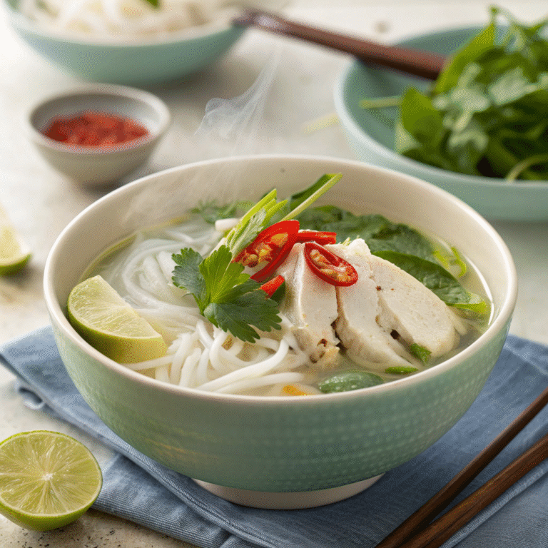 🍜 Chicken Pho: The Cozy Bowl That Fixes Everything