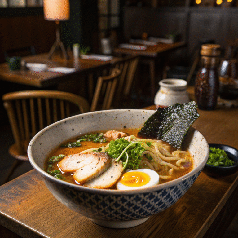 🍜 Chicken Ramen Renaissance: Your Miso–Soy Soul Hug