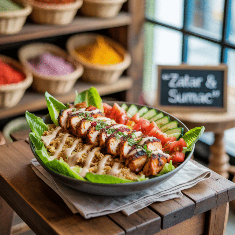 ๐ฏ Middle-East Magic: Chicken Shawarma Power Bowls