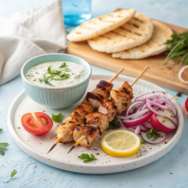 🔥 Souvlaki in a Snap: The Oregano-Lemon Chicken Parade