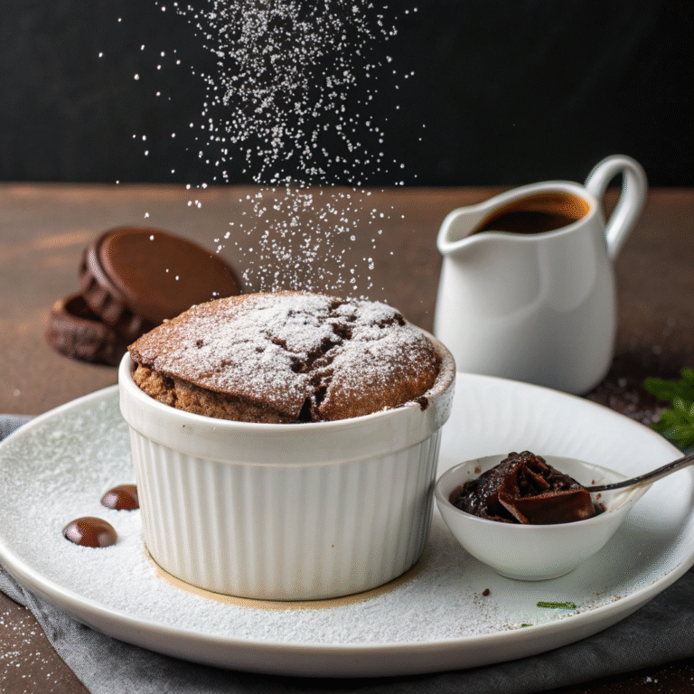 🍫 Fluffy Chocolate Cloud Alert: The “Whoa, That Rose!” Soufflé