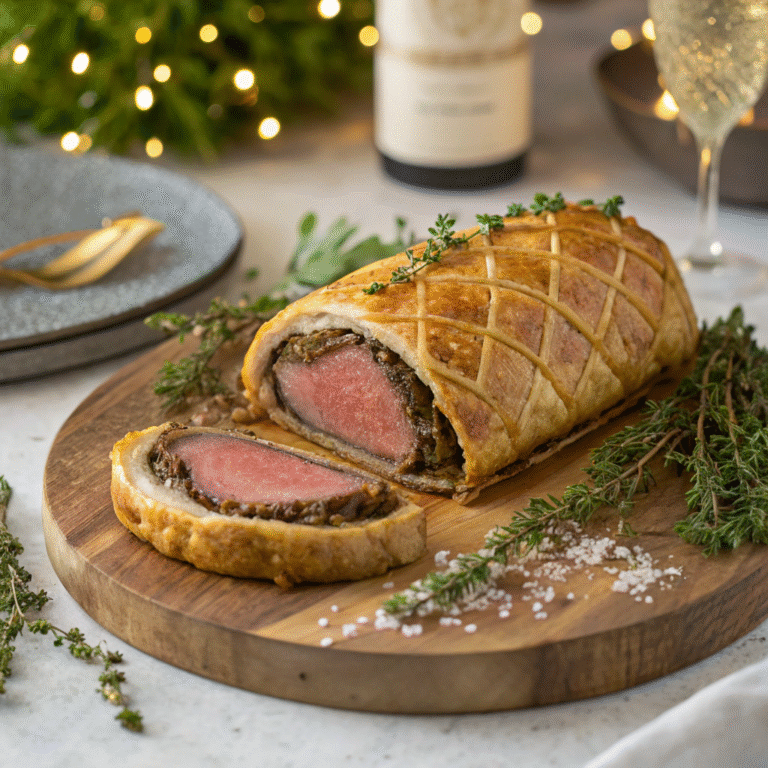 🥩 Beef Wellington Bliss: Pull Off the Show-Stopping Classic