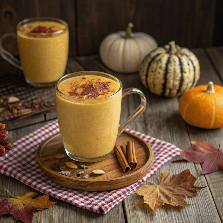 🎃 Cozy Spice Wake-Up Call: The Butternut Backup Plan Smoothie