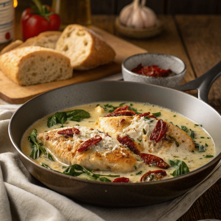 ๐ Creamy Tuscan Chicken: Your New Weeknight Hero