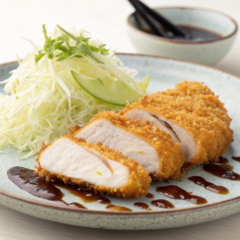 🐟 Crunch-Time Comfort: Crispy Fish Katsu