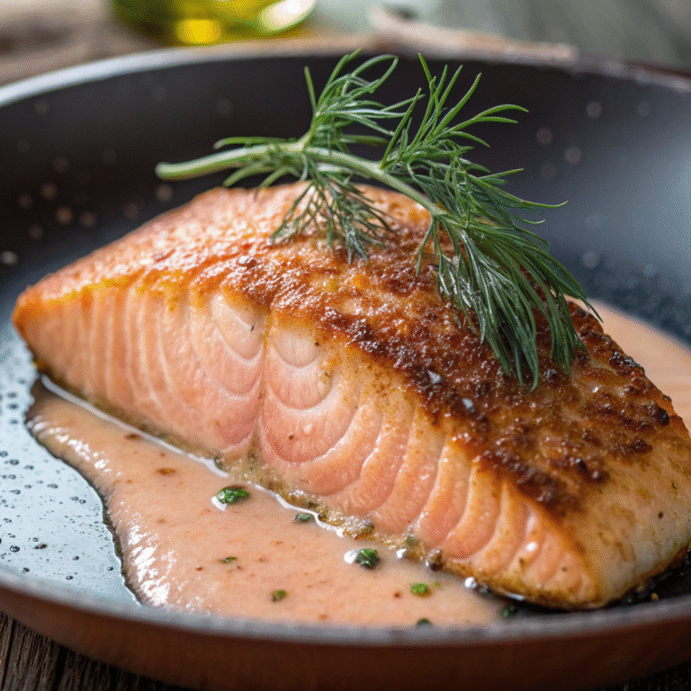 🔥 Crispy-Skin Salmon Magic: Pan-Seared Perfection Every Time