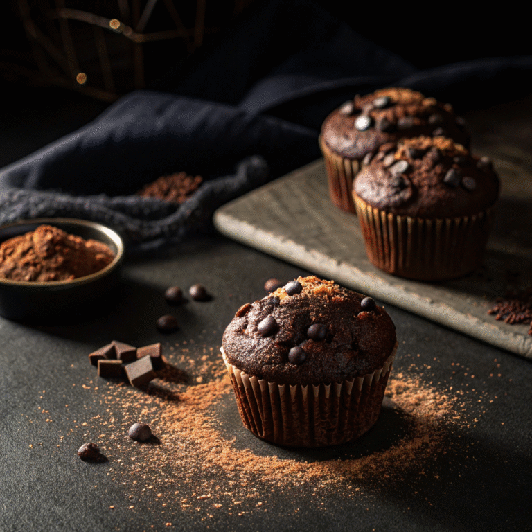 🍫 Double Chocolate Chaos Muffins