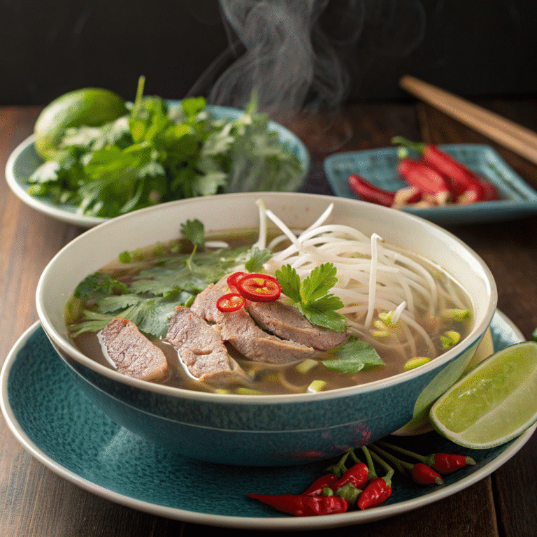 🥢 Brothy Bliss Alert: Beef Pho That’ll Make You Forget Take-Out