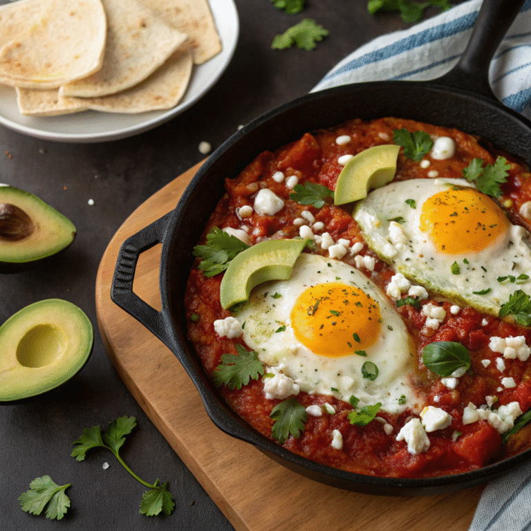 🌶️ Skillet Sunrise: Huevos Rancheros, But Make It Easy