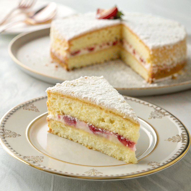 🎂 Genoise Cake Glow-Up: The Feather-Light Italian Sponge You Need