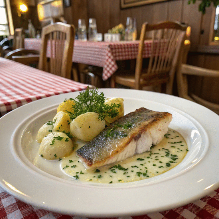 ๐ Zander on a Veggie Runway: The German Pike-Perch Youโll Brag About