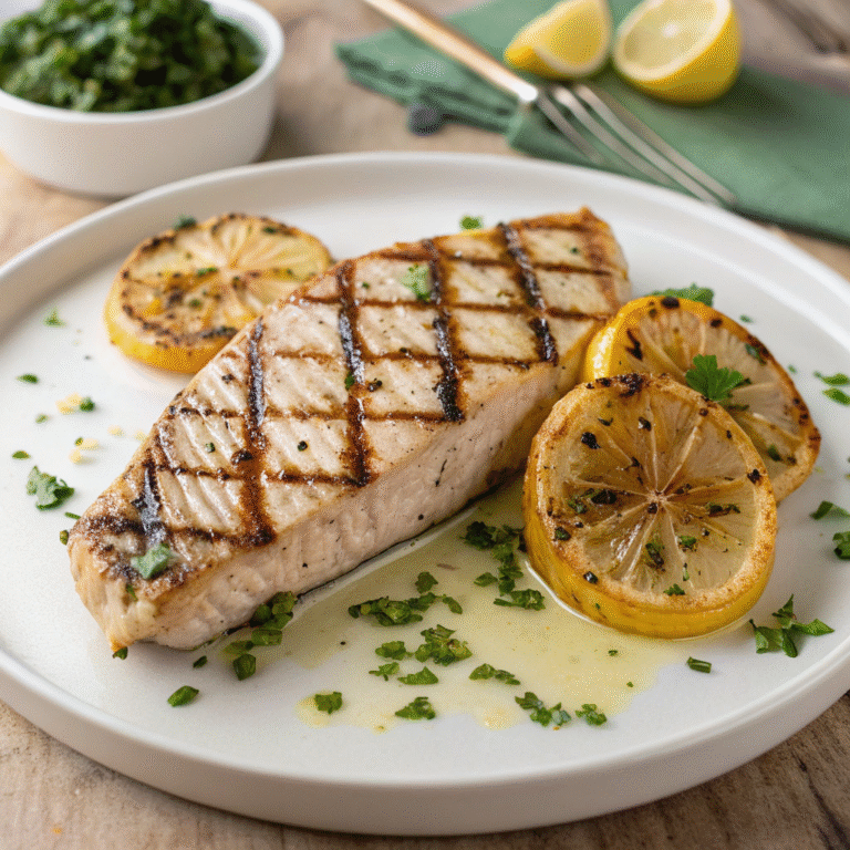๐ Sizzle Up Swordfish Tonight! ๐