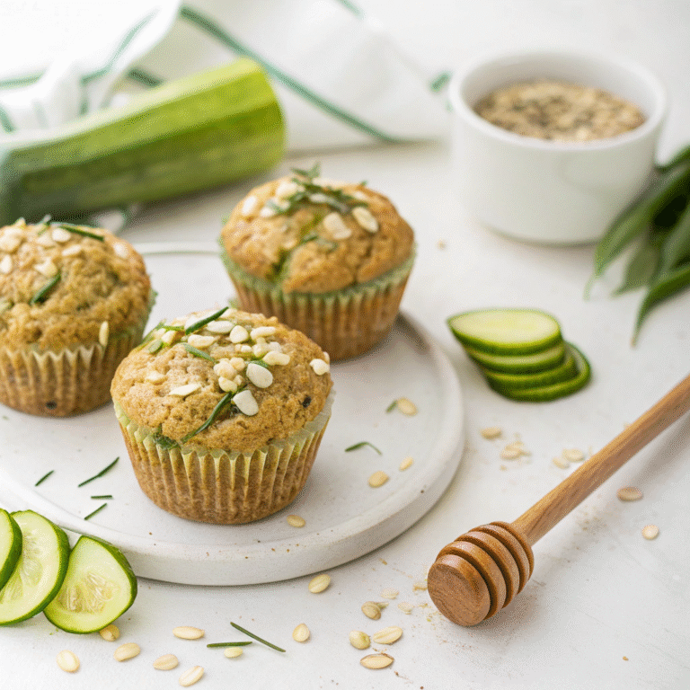🥒 Muffin Mania Alert: Healthy Zucchini Muffins You’ll Crave