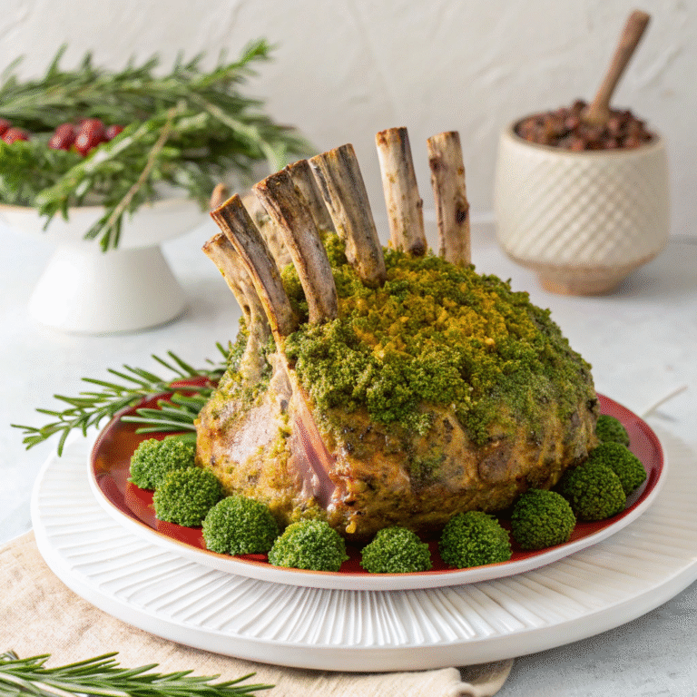 🦃 Herb-Crusted Turkey Crown: Your Low-Stress Showstopper