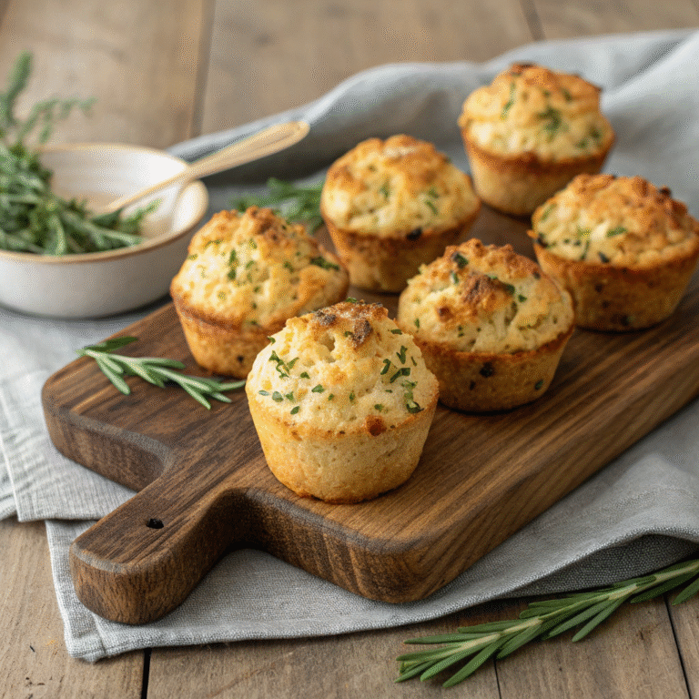 🧁 Herb Stuffing Muffins: Crispy-Edge, Portion-Perfect Magic