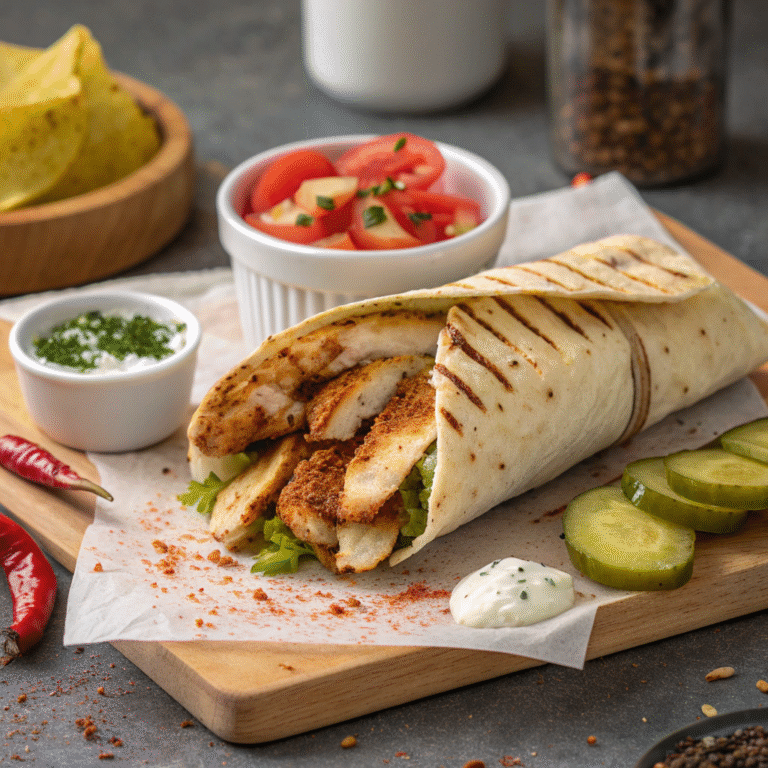 ๐ฅ Street-Food Rockstar: Homemade Chicken Shawarma