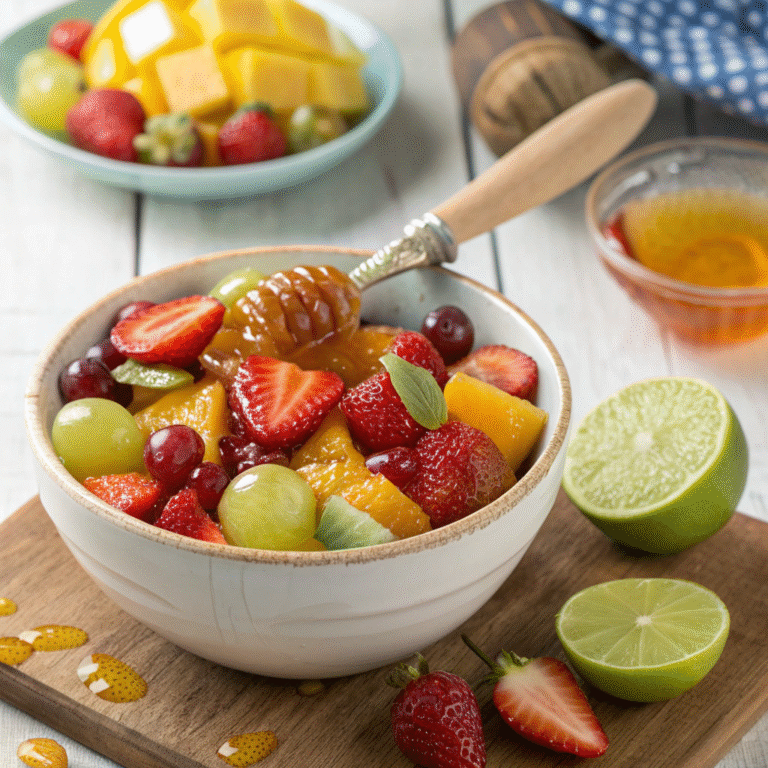 🍉🍋 Honey-Lime Zing Fruit Fiesta