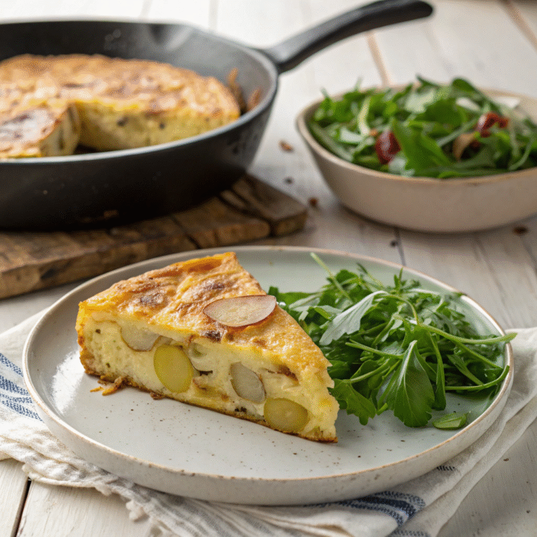 🥔✨ Cozy Classic: Italian Frittata di Patate e Cipolle