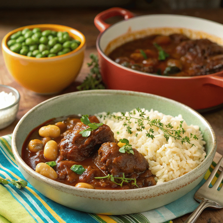🔥 Island Comfort Alert: Jamaican Oxtail Stew That’ll Ruin Other Stews for You 😉