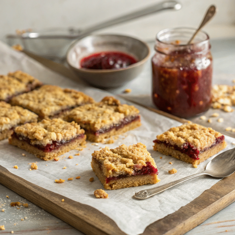 🍪 Jammy Oatmeal Hug Bars: Your New Go-To Snack ❤️🔥