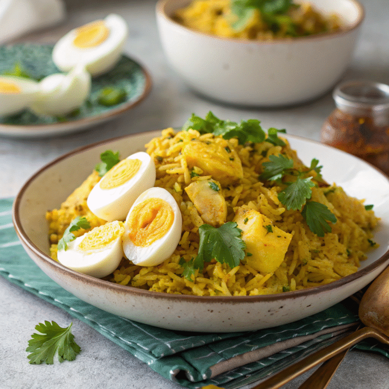 🐟🥚 Curry Breakfast Rockstar: Meet Kedgeree