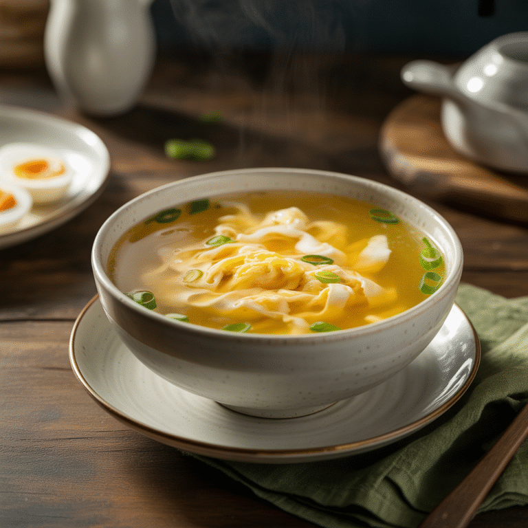 🥚 Keto Egg Drop Soup: The 5-Minute Hug in a Bowl