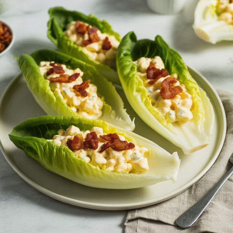 🥚🥓 Keto Egg Salad Lettuce Wraps: The 5-Minute Lunch That Won’t Kill Your Vibe