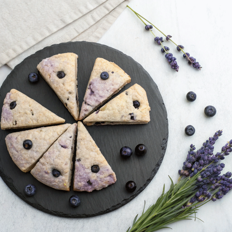 ๐๐ซ Lavender-Blueberry Bliss: Scones That Smell Like a Spa and Taste Like Dessert