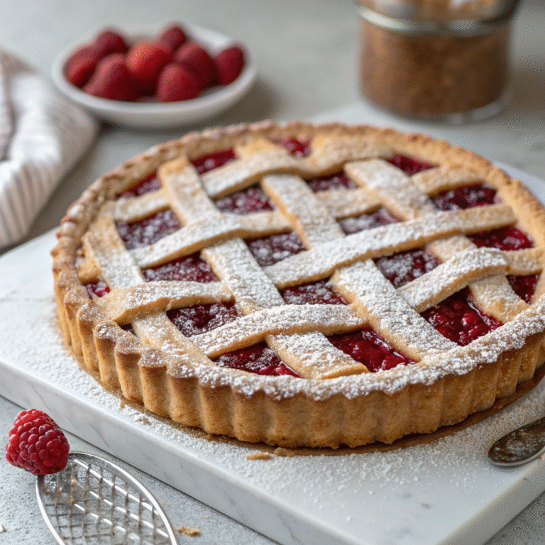 🍰 Nutty Jam-Lover’s Dream: The Legendary Linzer Torte