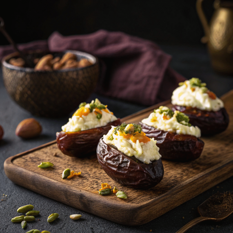 🌟 Zesty Mascarpone Date Bombs: Your 5-Minute Fancy Snack 🤤