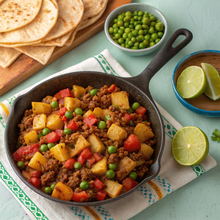 🌮 Picadillo Fiesta in a Skillet: Mexican Comfort in Minutes