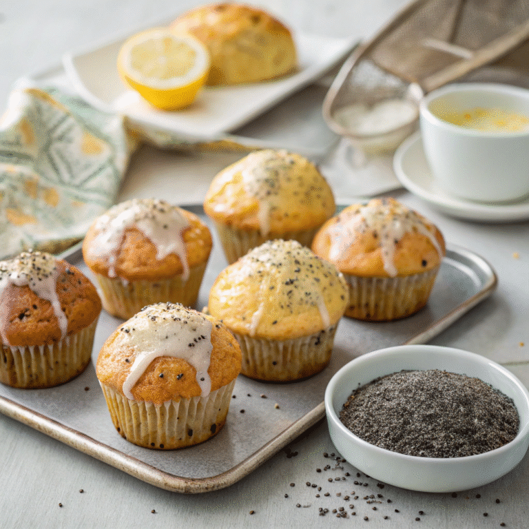 🌟 Poppy-Seed Power: Meet the Mohnkuchen Muffin